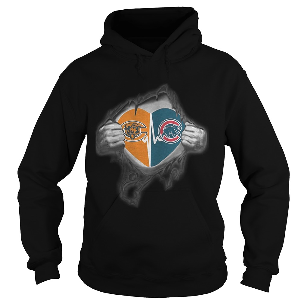 Bears Cubs Its in my heart inside me Hoodie