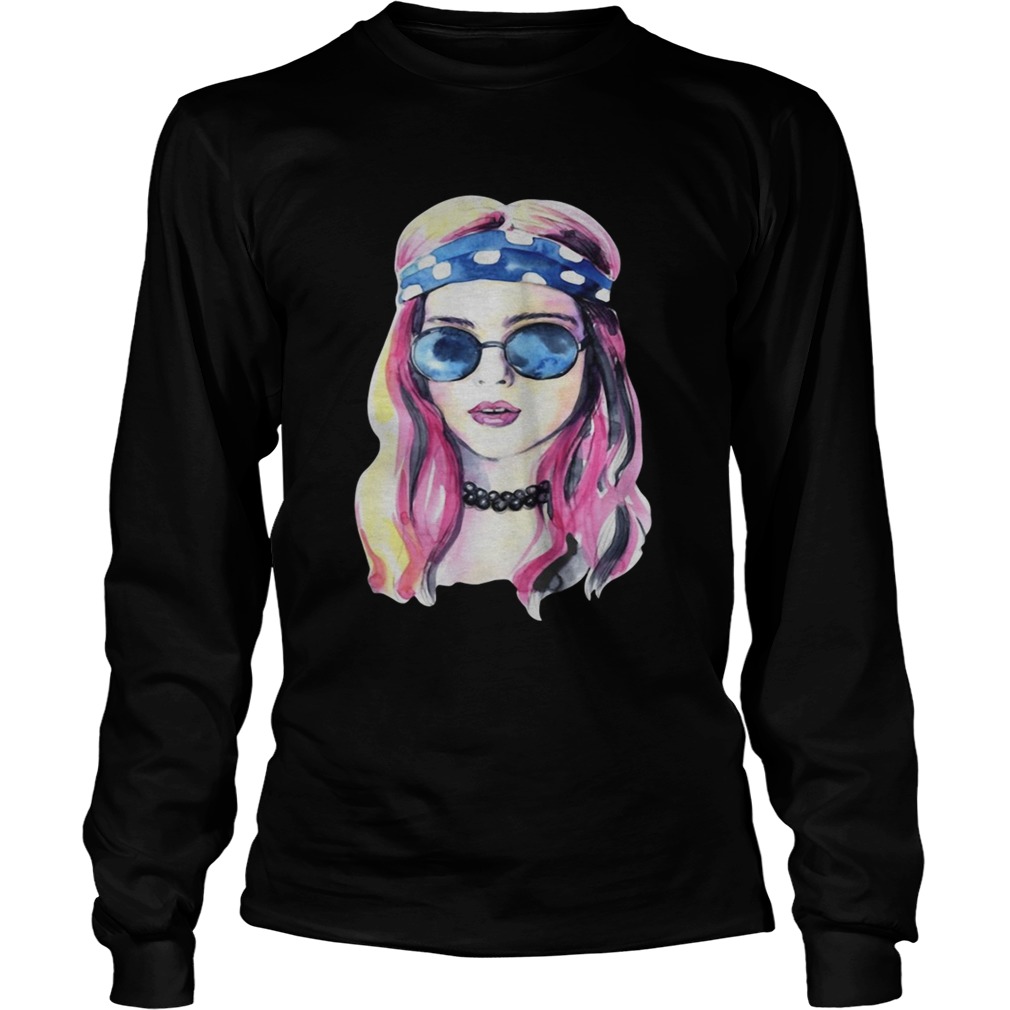 Beautiful hippie girl soul life peace freedom LongSleeve