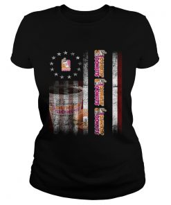 Betsy Ross flag Dunkin Donuts  Classic Ladies