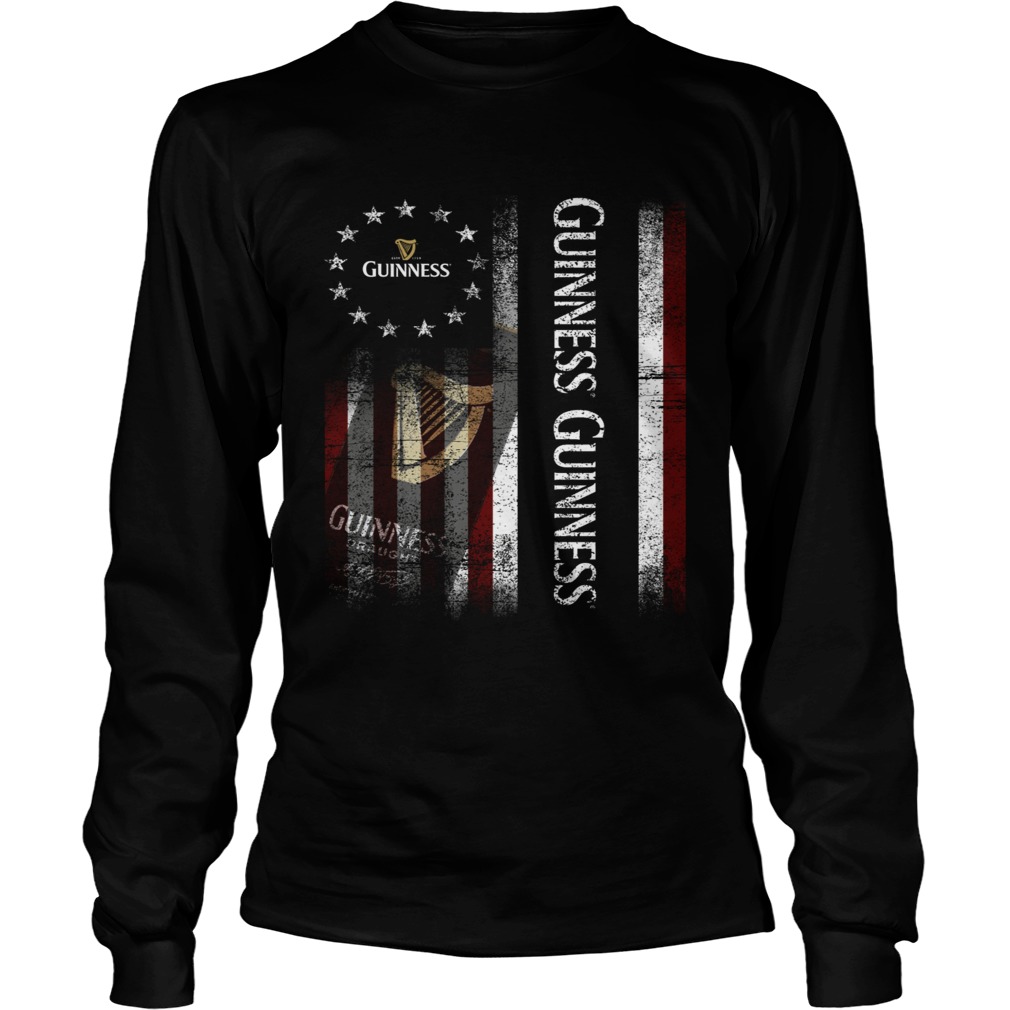 Betsy Ross flag Guinness Draught LongSleeve