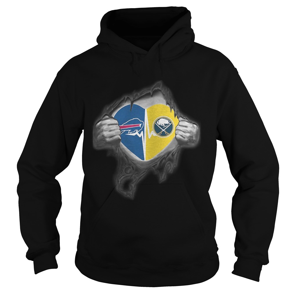 Bills Sabres Its in my heart inside me Hoodie
