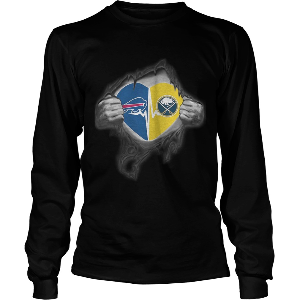 Bills Sabres Its in my heart inside me LongSleeve