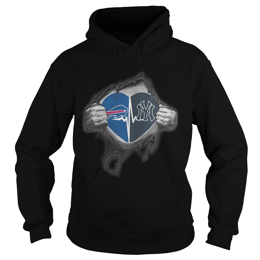 Bills Yankees Its in my heart inside me Hoodie