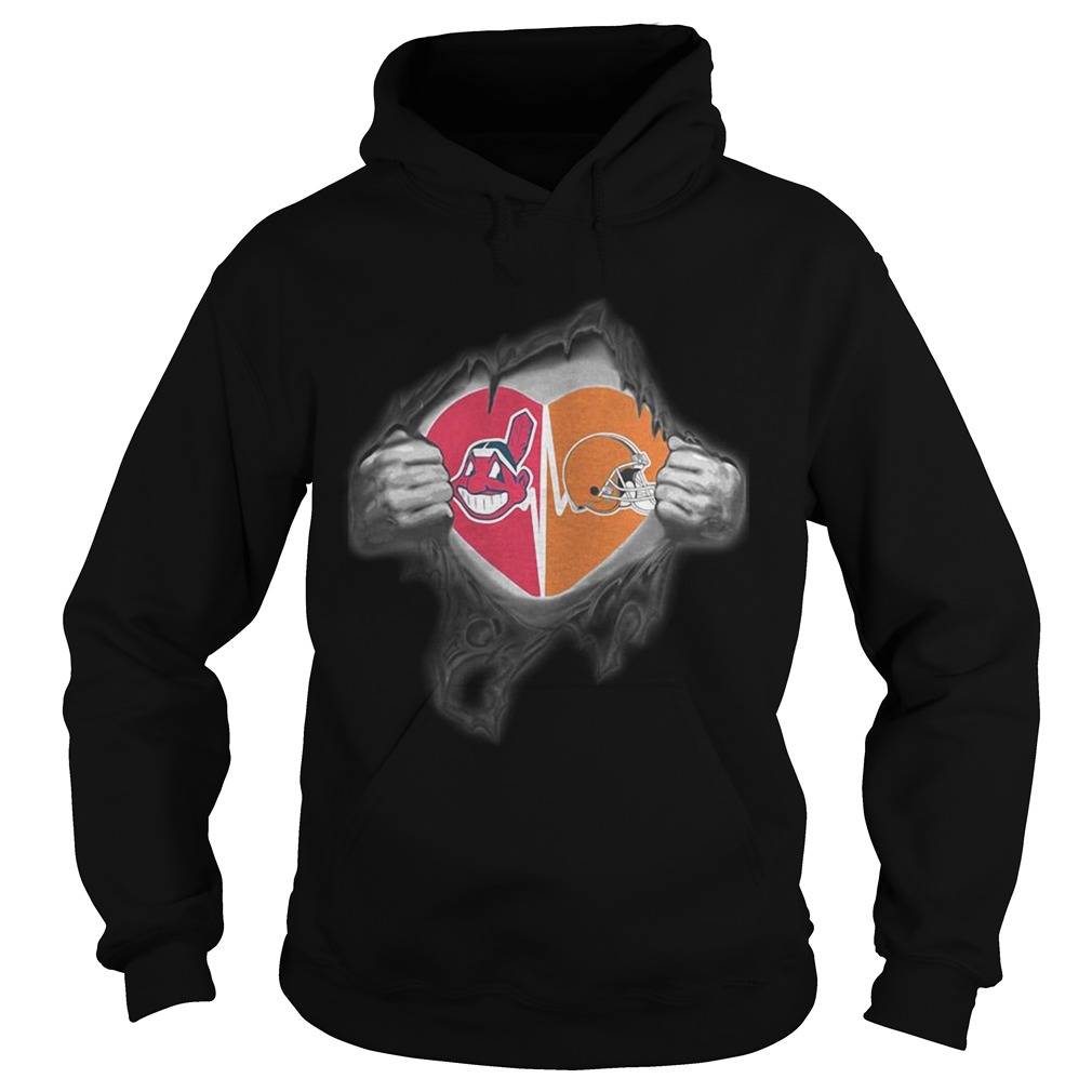 Browns Indians Its in my heart inside me Hoodie
