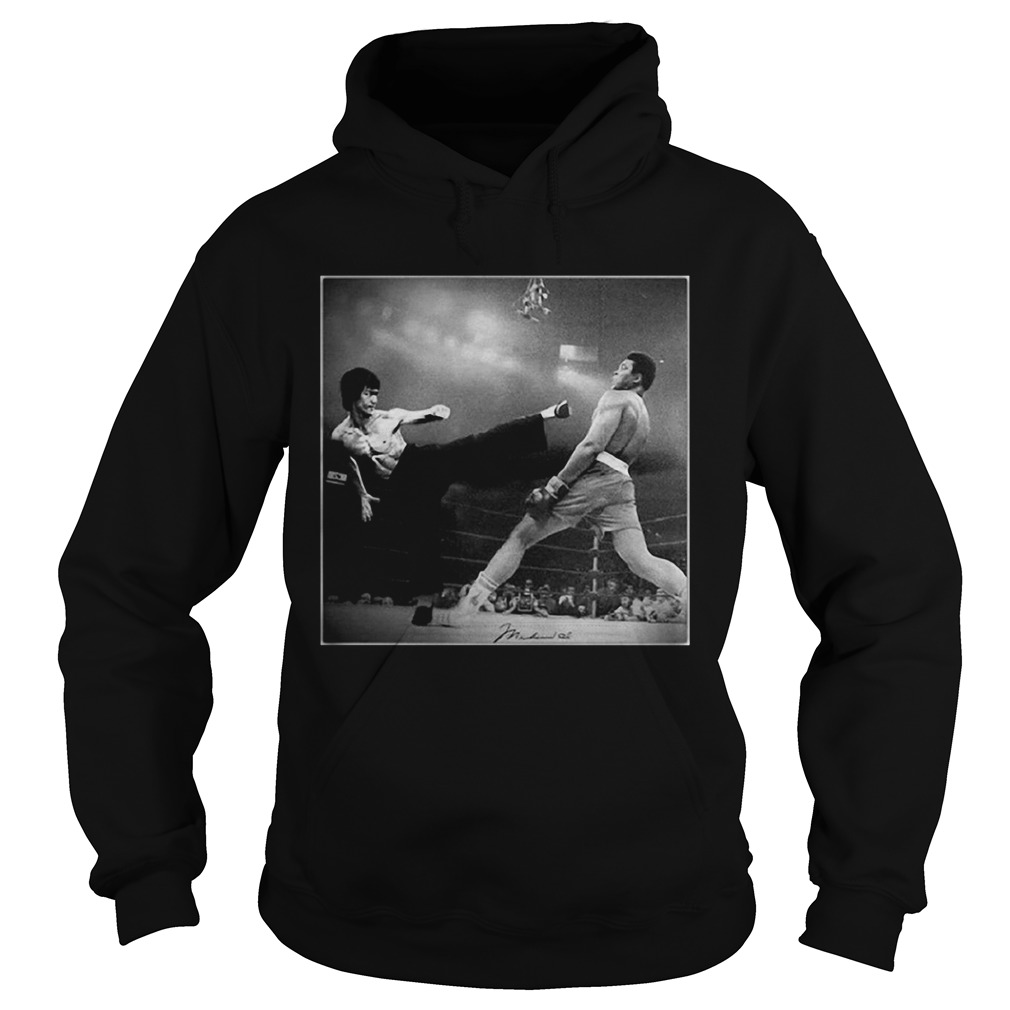 Bruce Lee vs Muhammad Ali Hoodie