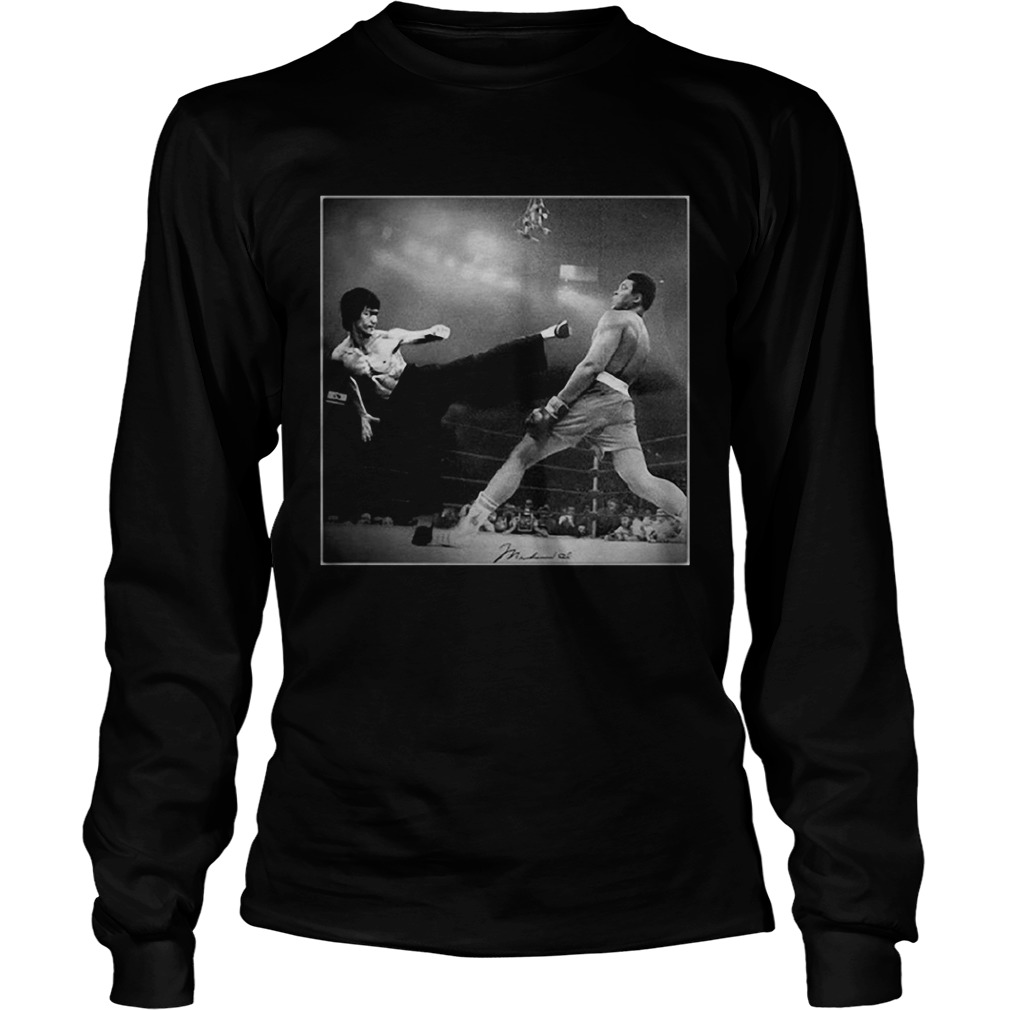 Bruce Lee vs Muhammad Ali LongSleeve