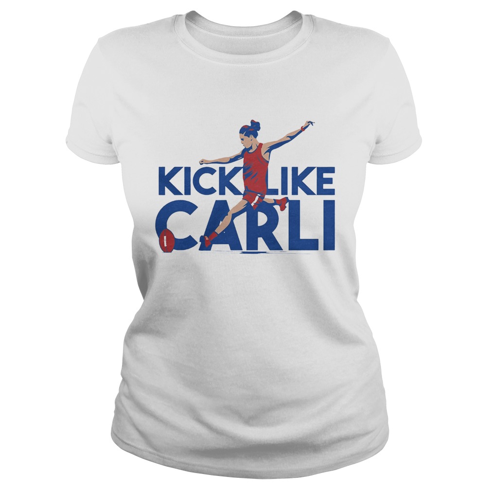 Carli LloydKick Like Carli Shirt Classic Ladies