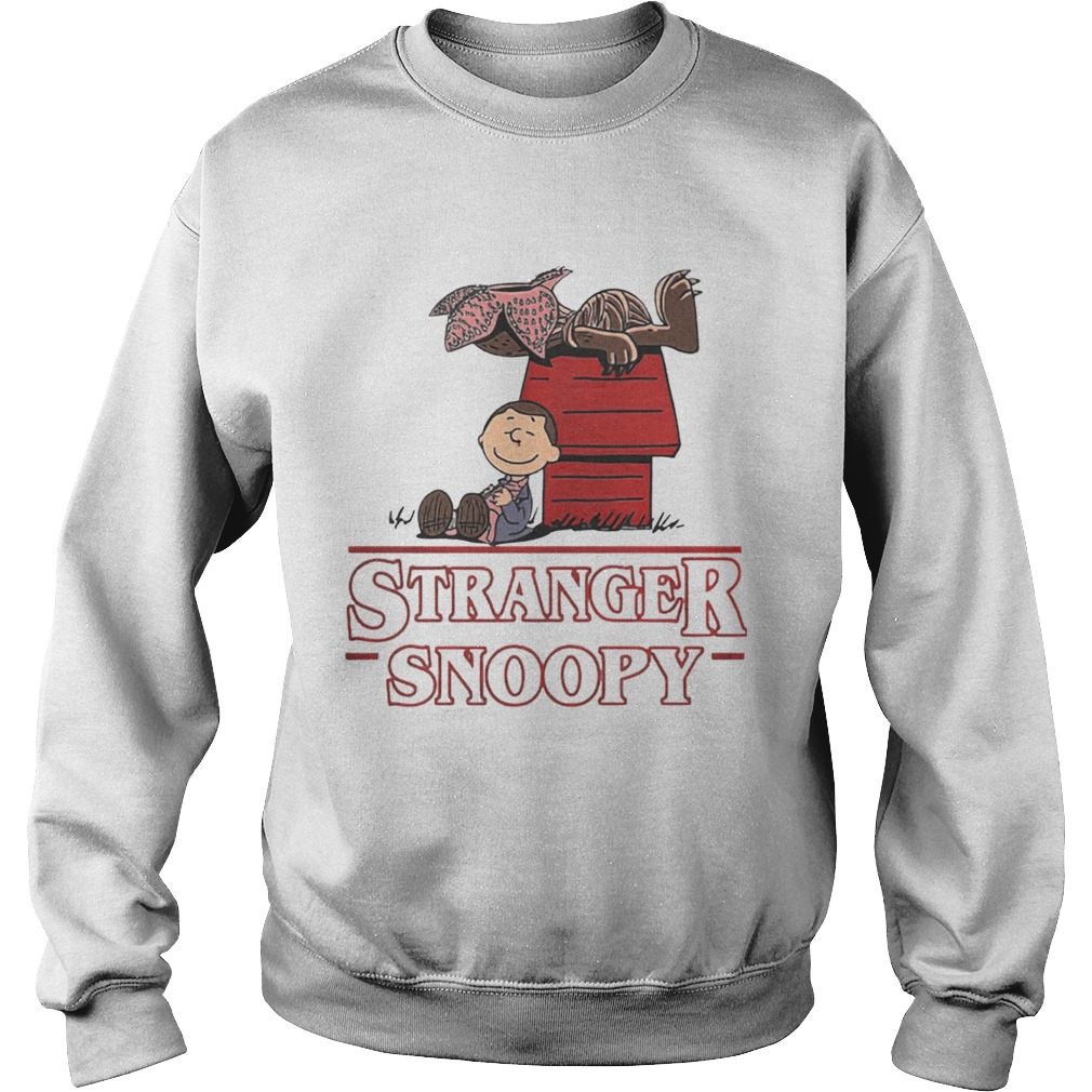 Charlie Brown Stranger Snoopy Sweatshirt
