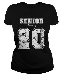 Class of 2020 High School Senior TShirt Classic Ladies