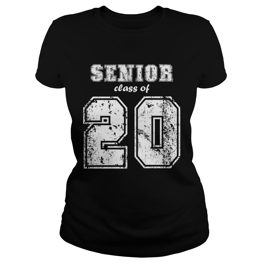 Class of 2020 High School Senior TShirt Classic Ladies
