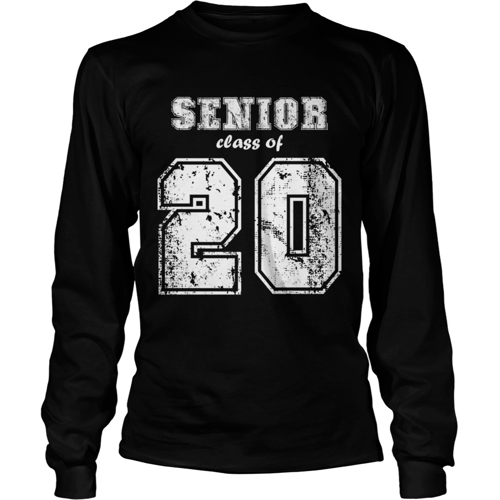 Class of 2020 High School Senior TShirt LongSleeve