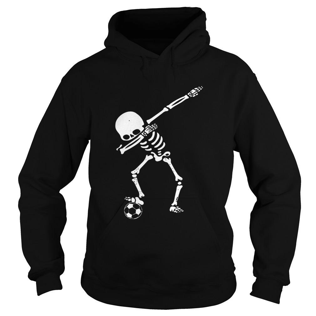 Dabbing Soccer skeleton TShirt Hoodie
