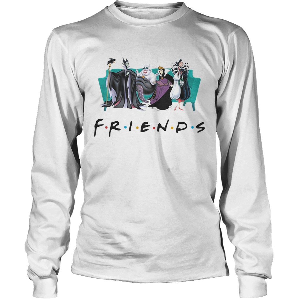Disney Queens friends Cruella De Vil evil Queen Ursula maleficen LongSleeve