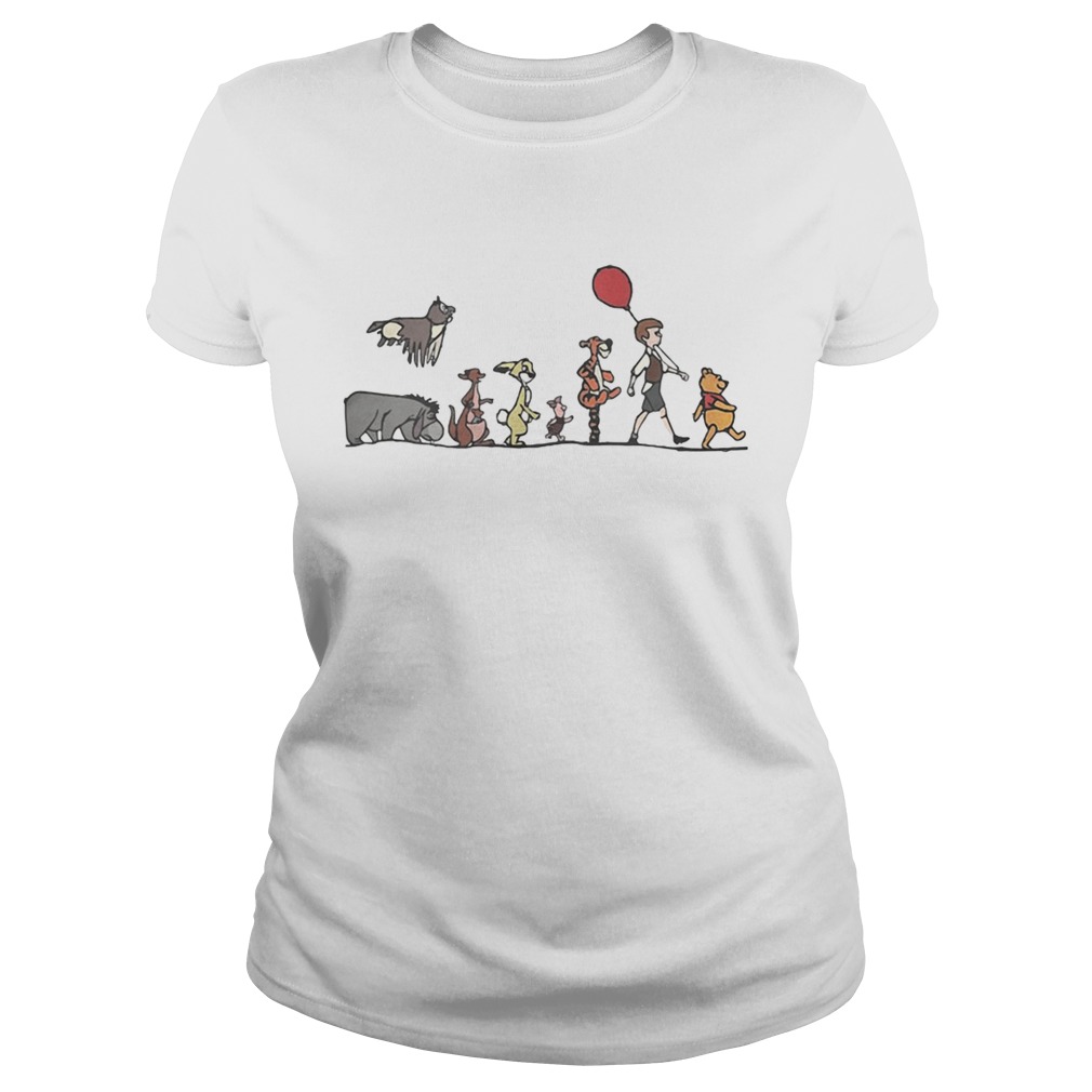 Disney Winnie the Pooh hundred acre wood Classic Ladies