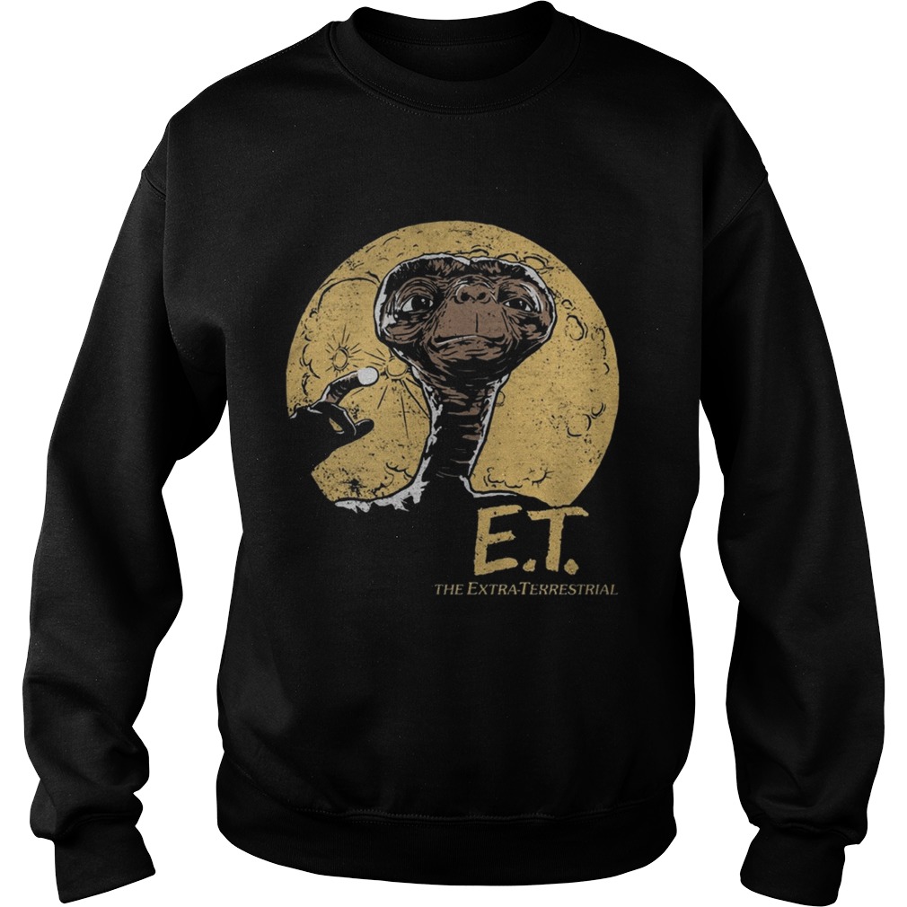 ET The Extra Terrestrial Aliens Moon Science Fiction Film Fans Women Men Shirts Sweatshirt