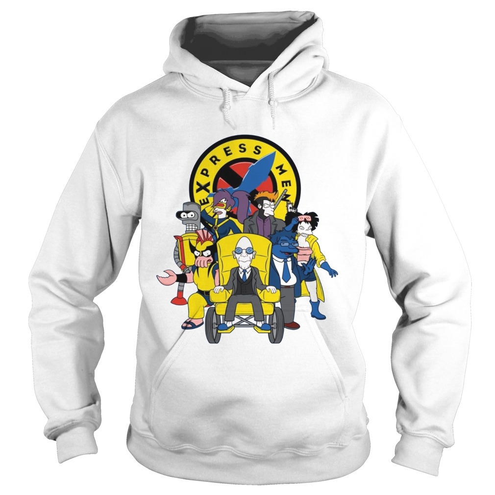 Express Men futurama XMen Hoodie