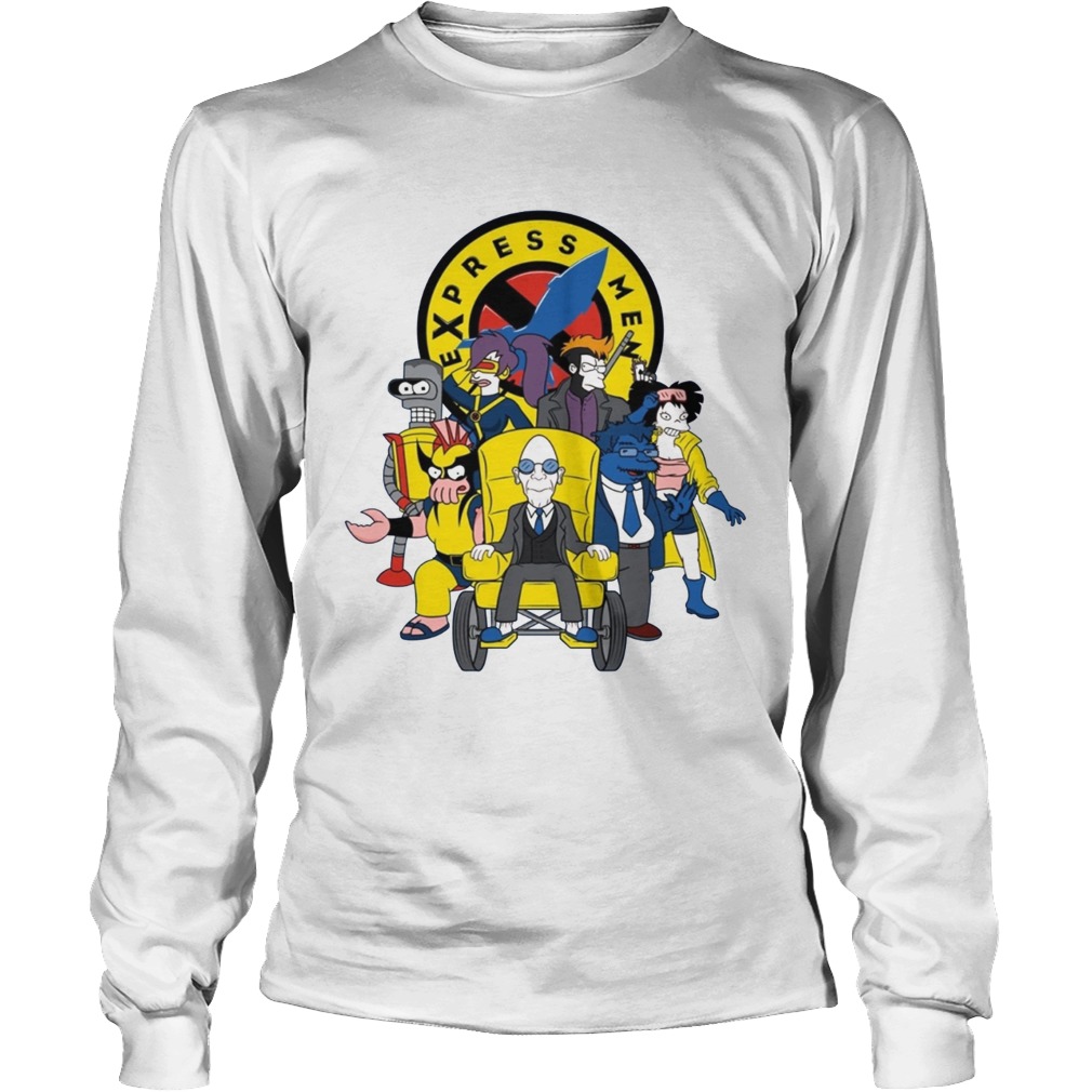 Express Men futurama XMen LongSleeve