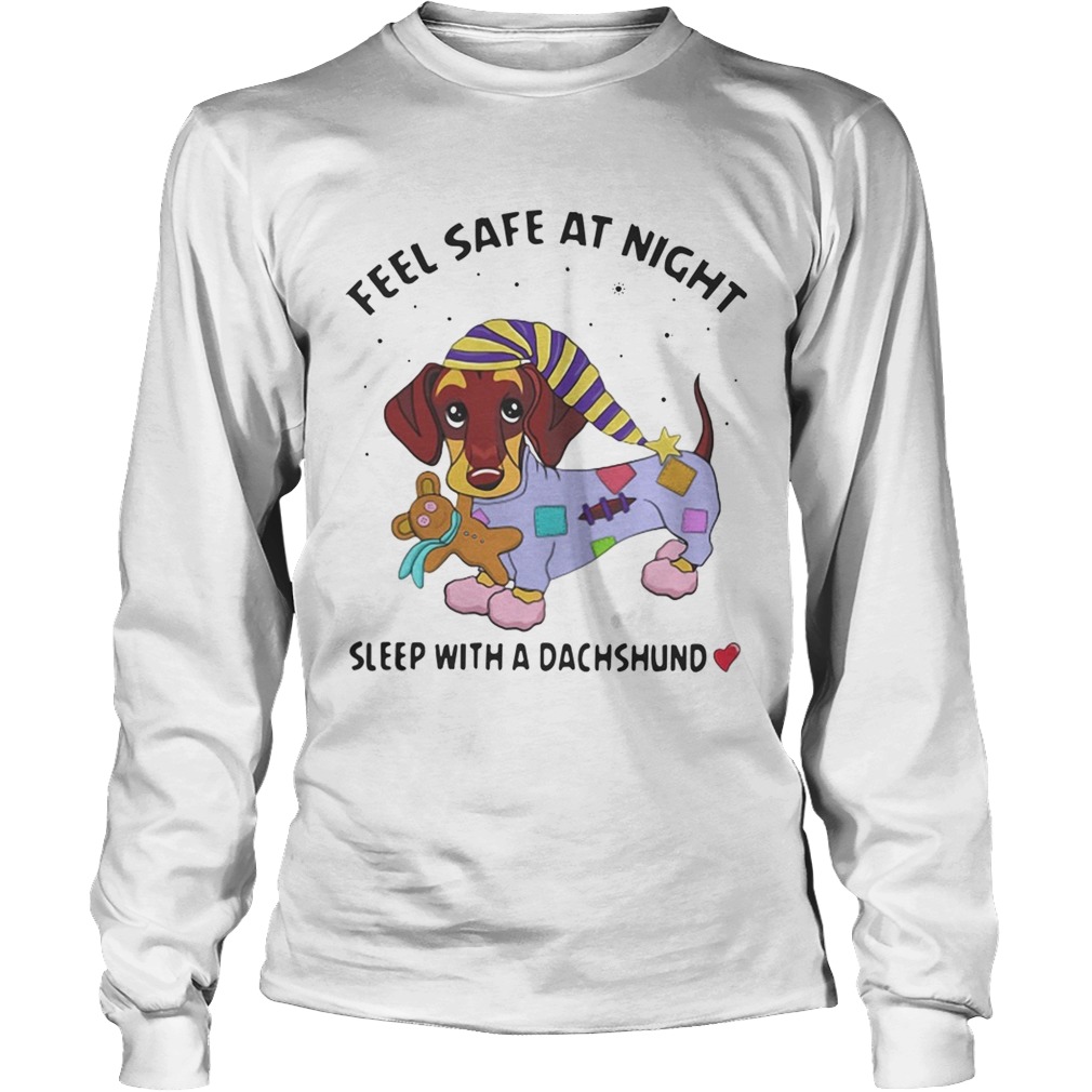 Feel safe at night sleep with a Dachshund LongSleeve