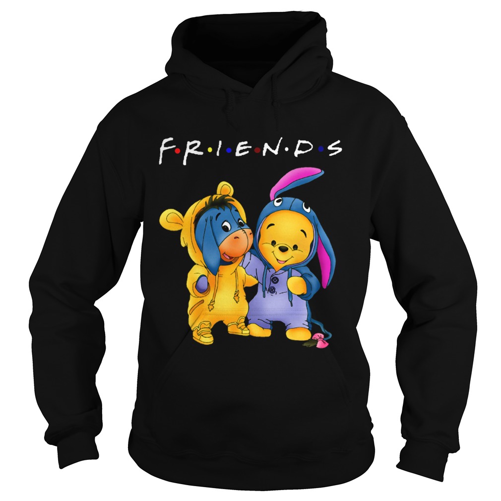 Friends Eeyore and Pooh Hoodie