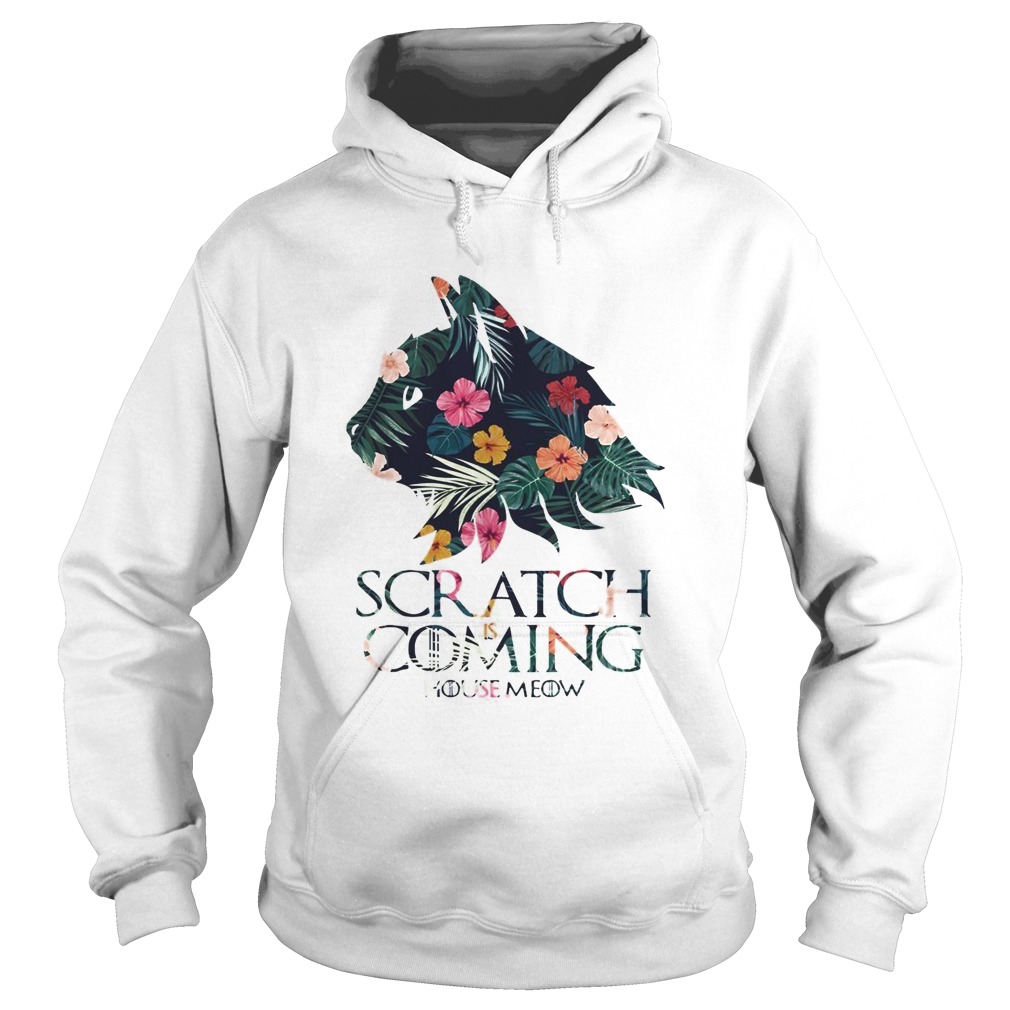 Game of Thrones scratch is coming house meow Cat Drago Hoodie