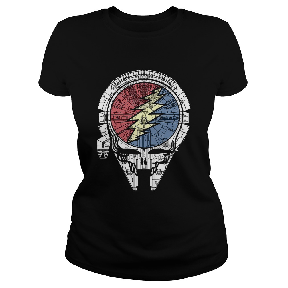 Grateful dead steal your face Millennium Falcon Classic Ladies