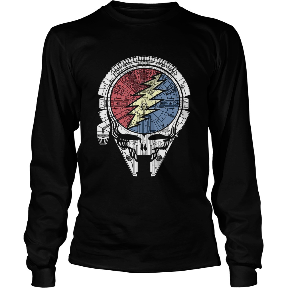 Grateful dead steal your face Millennium Falcon LongSleeve