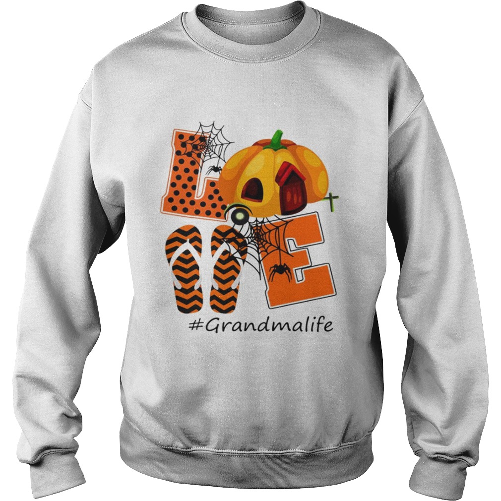 Halloween Womens Mom Love Grandma Life TShirt Sweatshirt
