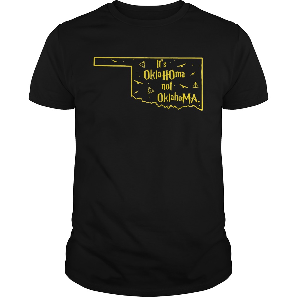Harry Potter its oklahoma not oklahoma shirt