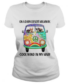 Hippie bus dogs in a dark desert highway cool wind in my hair  Classic Ladies