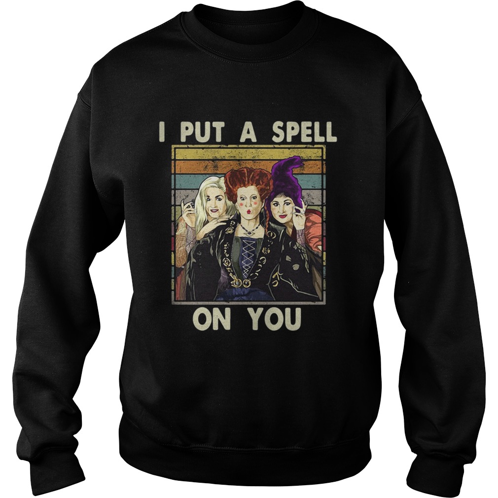 Hocus Pocus I put a spell on you sunset Sweatshirt