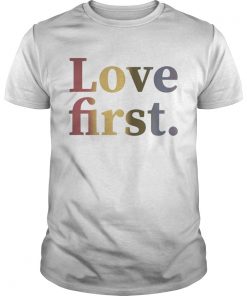 love first t shirt