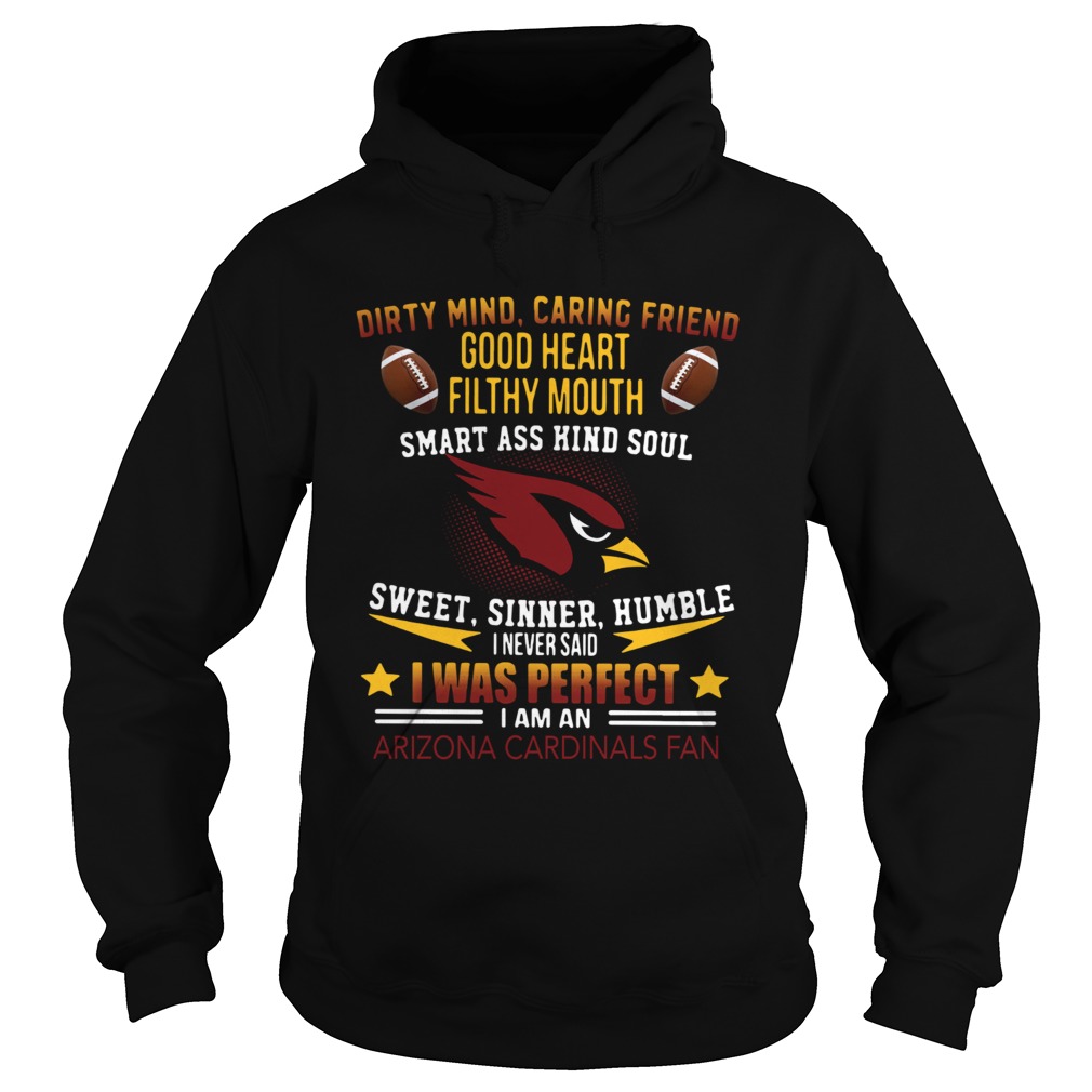 I never said I was perfect I am an Arizona Cardinals fan Hoodie