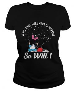 If the stars were made to worship so will I Mickey and Minnie  Classic Ladies