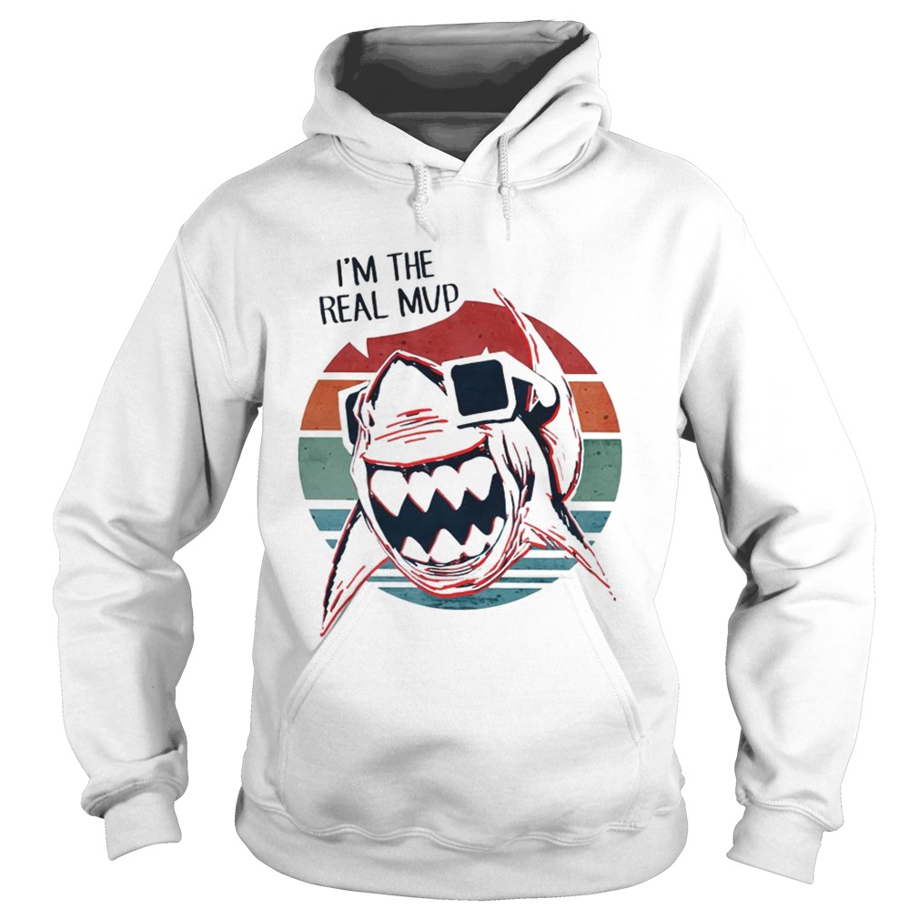 Im The Real Mup Cool Shark Lovers Ocean Beach Vintage Women Men Shirts Hoodie