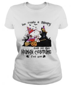 Im realy a Snoopy dont let this human costume fool you  Classic Ladies