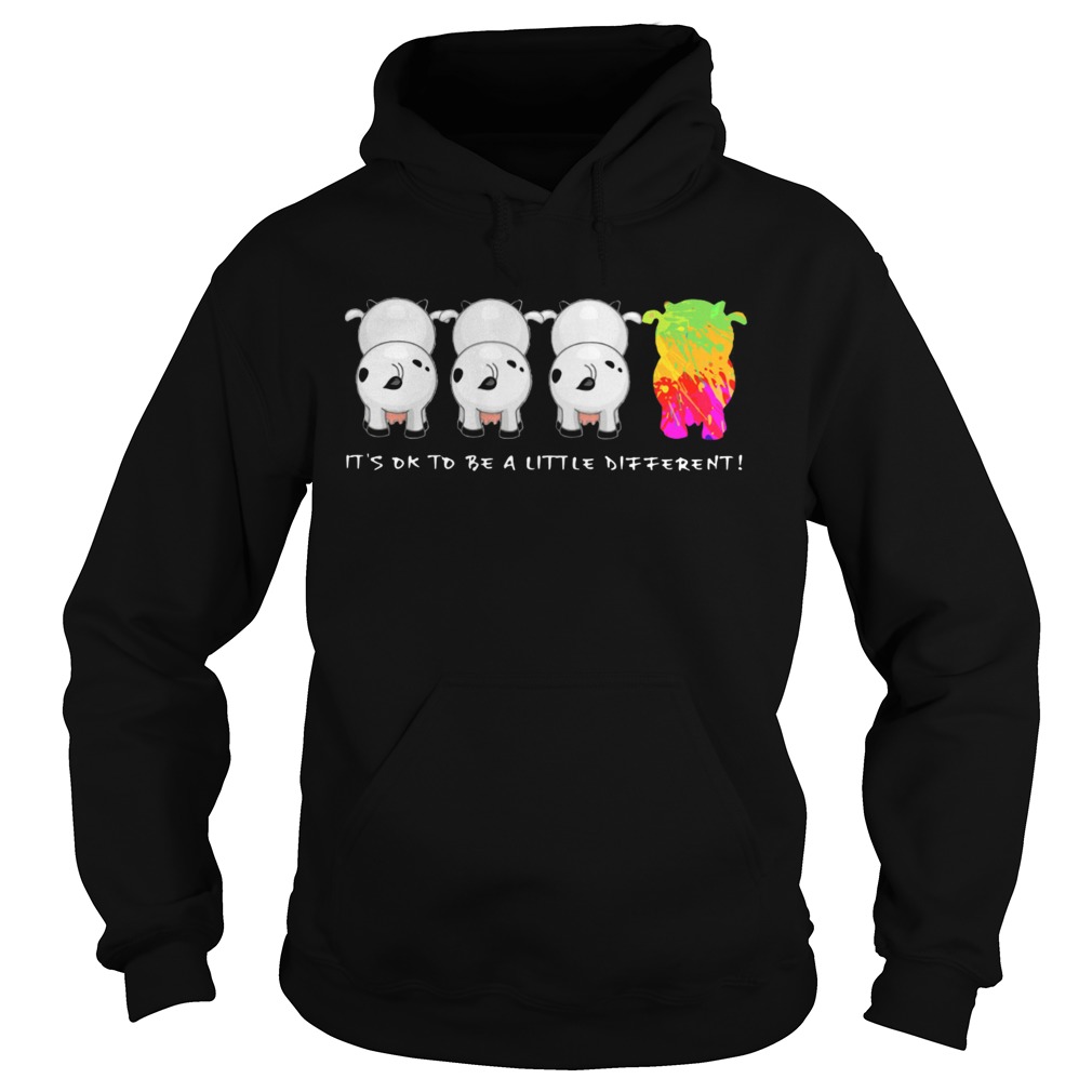 Its ok to be a little different heifer Hoodie