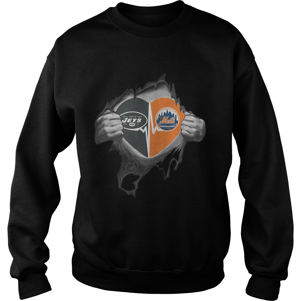 Jets Mets Its in my heart inside me Sweatshirt