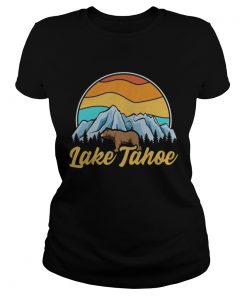 Lake Tahoe Sierra Nevada Vintage  Classic Ladies