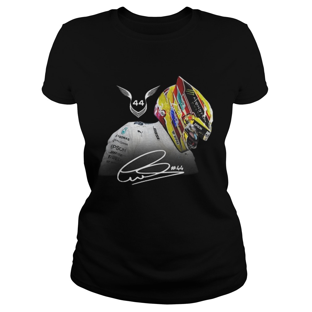 Lewis Hamilton 44 Grand Prix signature Classic Ladies