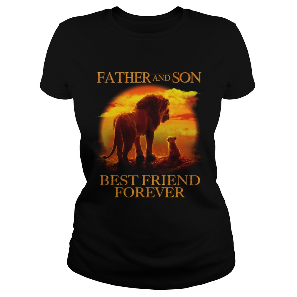 Lion King Father And Son Best Friend Forever Classic Ladies