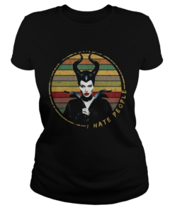Maleficent I Hate People Vintage  Classic Ladies