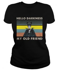 Maleficent hello darkness my old friend vintage  Classic Ladies