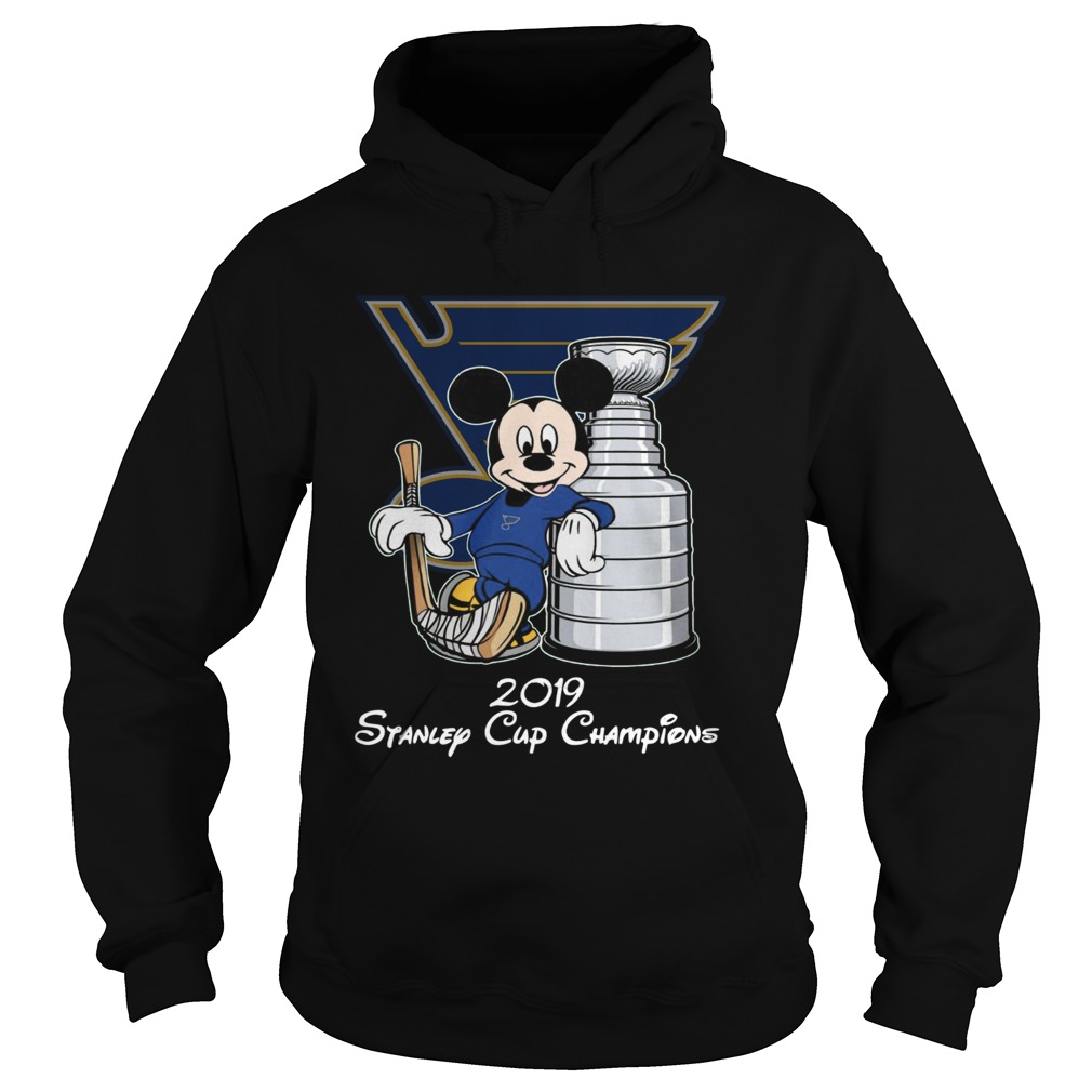 Mickey 2019 Stanley Cup Champions Hoodie