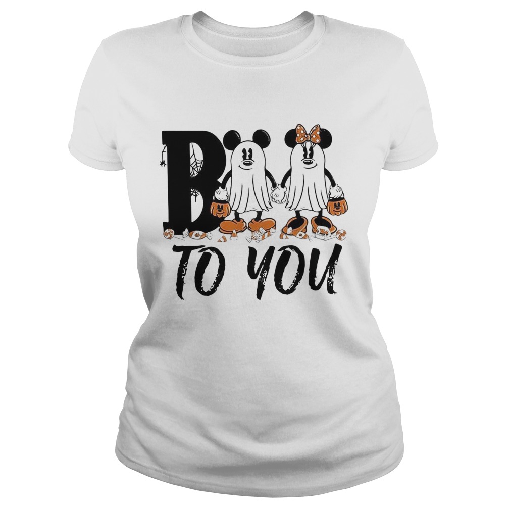 Mickey Mouse boo to you Classic Ladies