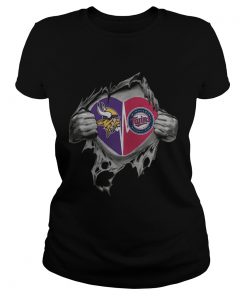 Minnesota Vikings and Minnesota Twins inside me  Classic Ladies