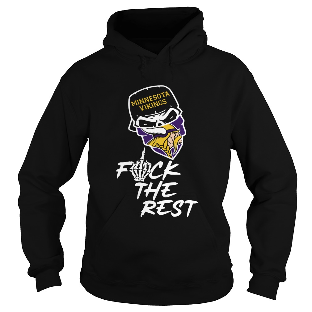Minnesota Vikings fuck the rest football Hoodie