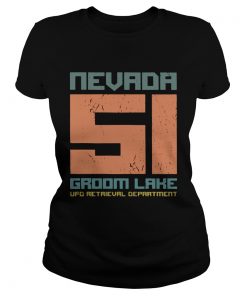Nevada 51 groom lake UFO retrieval department  Classic Ladies