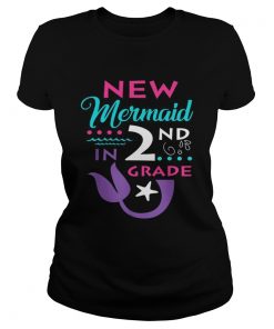 New Mermaid In 2nd Grade T Classic Ladies