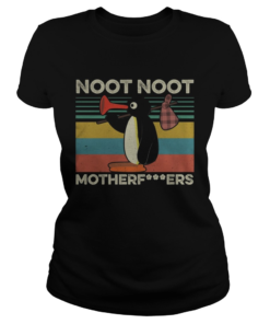 Pingu Noot noot motherfuckers vintage  Classic Ladies