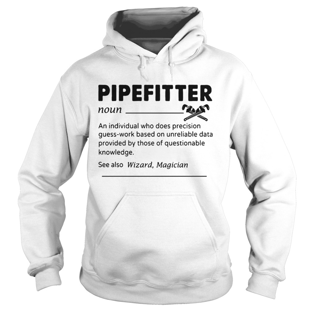 Pipefitter An Individual Who Does Precision GuessWork Based On Unreliable DataT Hoodie